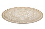 Kusový koberec Napkin gold kruh - 200x200 (průměr) kruh cm