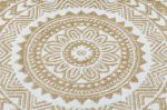 Kusový koberec Napkin gold kruh - 200x200 (průměr) kruh cm