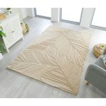 Kusový koberec Solace Lino Leaf Natural - 200x290 cm