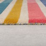 Ručně všívaný kusový koberec Illusion Piano Pink/Multi - 160x230 cm
