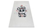 Dětský kusový koberec Bambino 1129 Panda cream - 140x190 cm