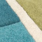 Ručně všívaný kusový koberec Illusion Piano Green/Multi - 200x290 cm