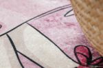 Dětský kusový koberec Bambino 2185 Ballerina pink - 80x150 cm