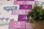 Dětský kusový koberec Bambino 2285 Hopscotch pink - 140x190 cm
