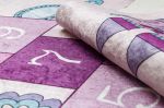 Dětský kusový koberec Bambino 2285 Hopscotch pink - 140x190 cm