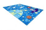 Dětský kusový koberec Bambino 2265 Rocket Space blue - 80x150 cm