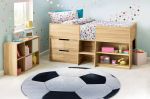 Dětský kusový koberec Bambino 2139 Football - 80x80 (průměr) kruh cm