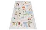 Dětský kusový koberec Bambino 1165 Zoo - 80x150 cm