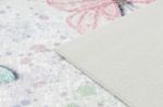 Dětský kusový koberec Bambino 1610 Butterflies cream - 80x150 cm