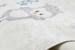 Dětský kusový koberec Bambino 1161 Owls grey - 120x170 cm