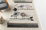 Dětský kusový koberec Petit Birds cream - 180x270 cm