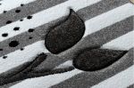 Dětský kusový koberec Petit Birds grey - 140x190 cm