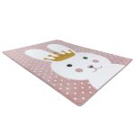Dětský kusový koberec Petit Bunny pink - 160x220 cm