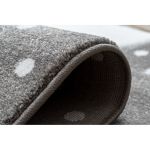 Dětský kusový koberec Petit Bunny grey - 160x220 cm