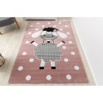 Dětský kusový koberec Petit Dolly sheep pink - 140x190 cm