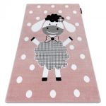 Dětský kusový koberec Petit Dolly sheep pink - 120x170 cm