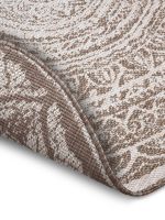 Kusový koberec Twin Supreme 105498 Linen kruh – na ven i na doma - 200x200 (průměr) kruh cm