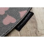 Dětský kusový koberec Petit Kitty cat grey kruh - 120x120 (průměr) kruh cm