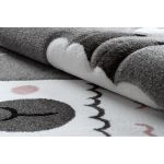 Dětský kusový koberec Petit Lama grey - 160x220 cm