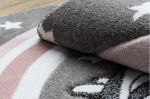 Dětský kusový koberec Petit Pony grey kruh - 140x140 (průměr) kruh cm
