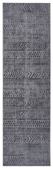Kusový koberec Twin Supreme 105417 Biri Night Silver – na ven i na doma - 80x250 cm