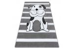 Dětský kusový koberec Petit Puppy grey - 200x290 cm