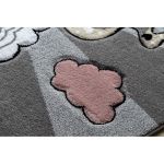 Dětský kusový koberec Petit Unicorn grey - 200x290 cm