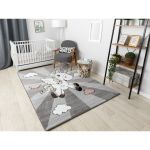 Dětský kusový koberec Petit Unicorn grey - 160x220 cm