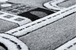 Dětský kusový koberec Petit Town streets grey - 160x220 cm