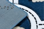 Dětský kusový koberec Petit Town streets blue - 160x220 cm