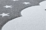 Dětský kusový koberec Petit Cloud stars grey - 120x170 cm