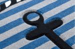 Dětský kusový koberec Petit Marine anchor sea blue - 160x220 cm