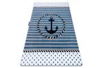 Dětský kusový koberec Petit Marine anchor sea blue - 120x170 cm