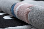 Dětský kusový koberec Petit Raccoon mukki grey - 160x220 cm