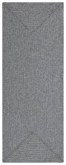 Kusový koberec Braided 105551 Light Grey – na ven i na doma - 80x200 cm