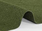 Kusový koberec Braided 105554 Green kruh – na ven i na doma - 150x150 (průměr) kruh cm