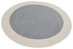Kusový koberec Braided 105555 Grey Creme kruh - 200x200 (průměr) kruh cm