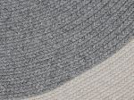 Kusový koberec Braided 105555 Grey Creme kruh - 150x150 (průměr) kruh cm