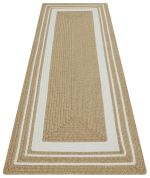 Kusový koberec Braided 105556 Creme Beige – na ven i na doma - 80x200 cm