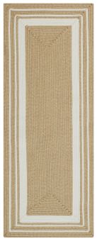 Kusový koberec Braided 105556 Creme Beige – na ven i na doma - 80x200 cm