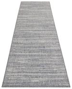 Kusový koberec Gemini 105543 Silver z kolekce Elle – na ven i na doma - 80x350 cm