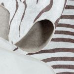 Kusový koberec Etosha 4111 brown (tvar kožešiny) - 100x135 tvar kožešiny cm