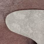 Kusový koberec Etosha 4112 brown (tvar kožešiny) - 100x135 tvar kožešiny cm