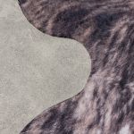 Kusový koberec Etosha 4113 brown (tvar kožešiny) - 100x135 tvar kožešiny cm