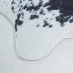 Kusový koberec Etosha 4114 black (tvar kožešiny) - 150x200 tvar kožešiny cm