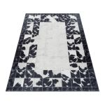 Kusový koberec Fiesta 4307 black - 80x150 cm