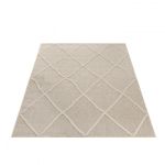 Kusový koberec Patara 4952 Beige – na ven i na doma - 80x250 cm