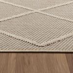 Kusový koberec Patara 4955 Beige – na ven i na doma - 80x150 cm