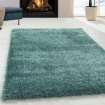 Kusový koberec Brilliant Shaggy 4200 Aqua - 80x250 cm