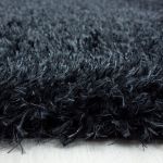 Kusový koberec Brilliant Shaggy 4200 Black - 120x170 cm